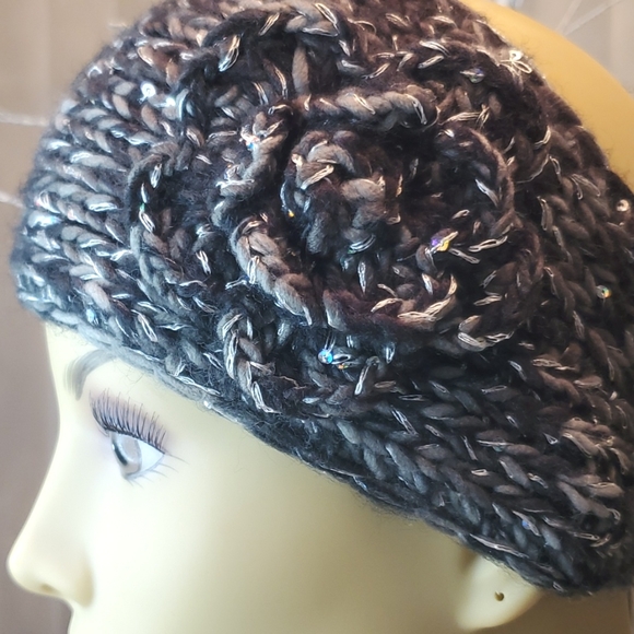 ⛸️2- WOMENS KNIT WINTER HEADBANDS EAR WARMERS⛸️ - Picture 4 of 9